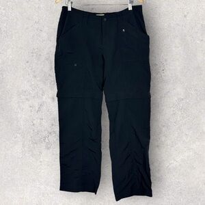 Royal Robbins Black Convertible Hiking Pants High‎ Rise Size 14 Outdoors  Pant